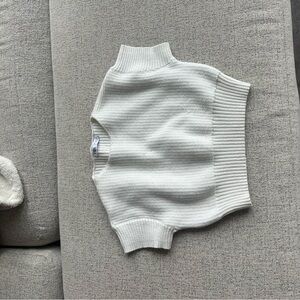 Women's White Sweater Top